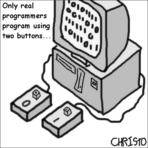 Real Programmers use Binary